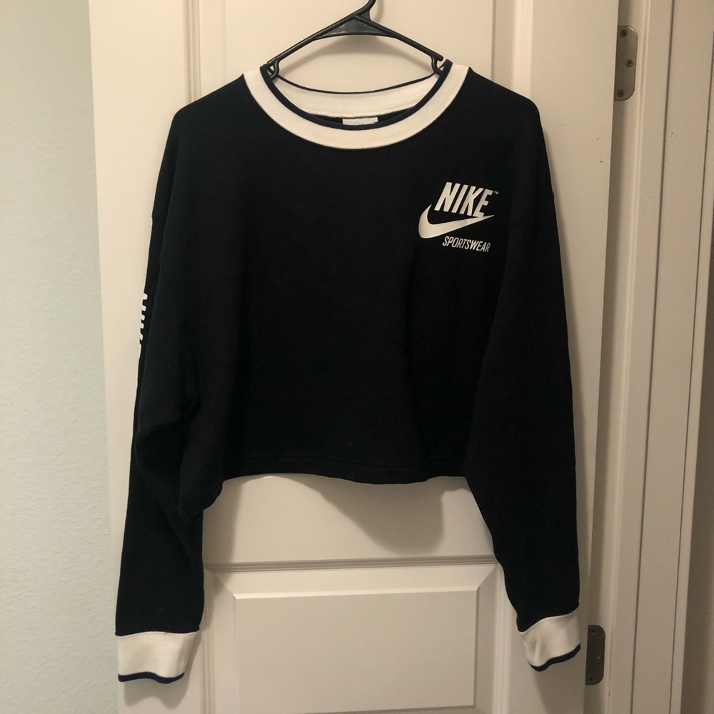 Nike Sportswear Cropped Sweatshirt - Reversible